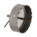 4" Carbide Hole Saw, 3/8" 3-Flat Shank, 1 pc