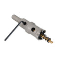 7/8" Carbide Hole Saw, 3/8" 3-Flat Shank, 1 pc