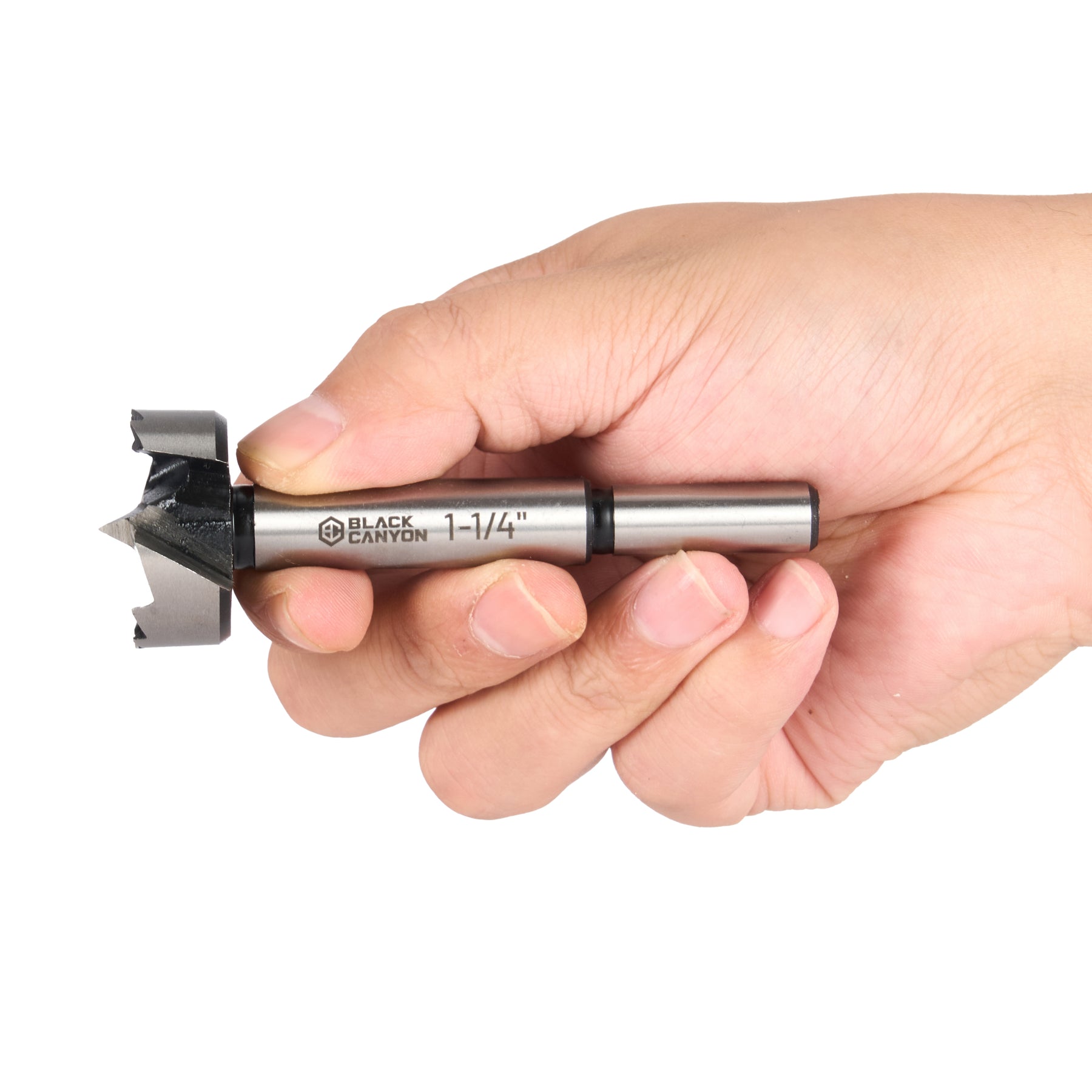 1-1/4" Forstner Bit, 3/8" Straight Shank, 1 pc
