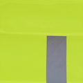 High-Visibility Vest, ANSI Class 2, Lime, L, Hook-and-Loop, Bag of 10