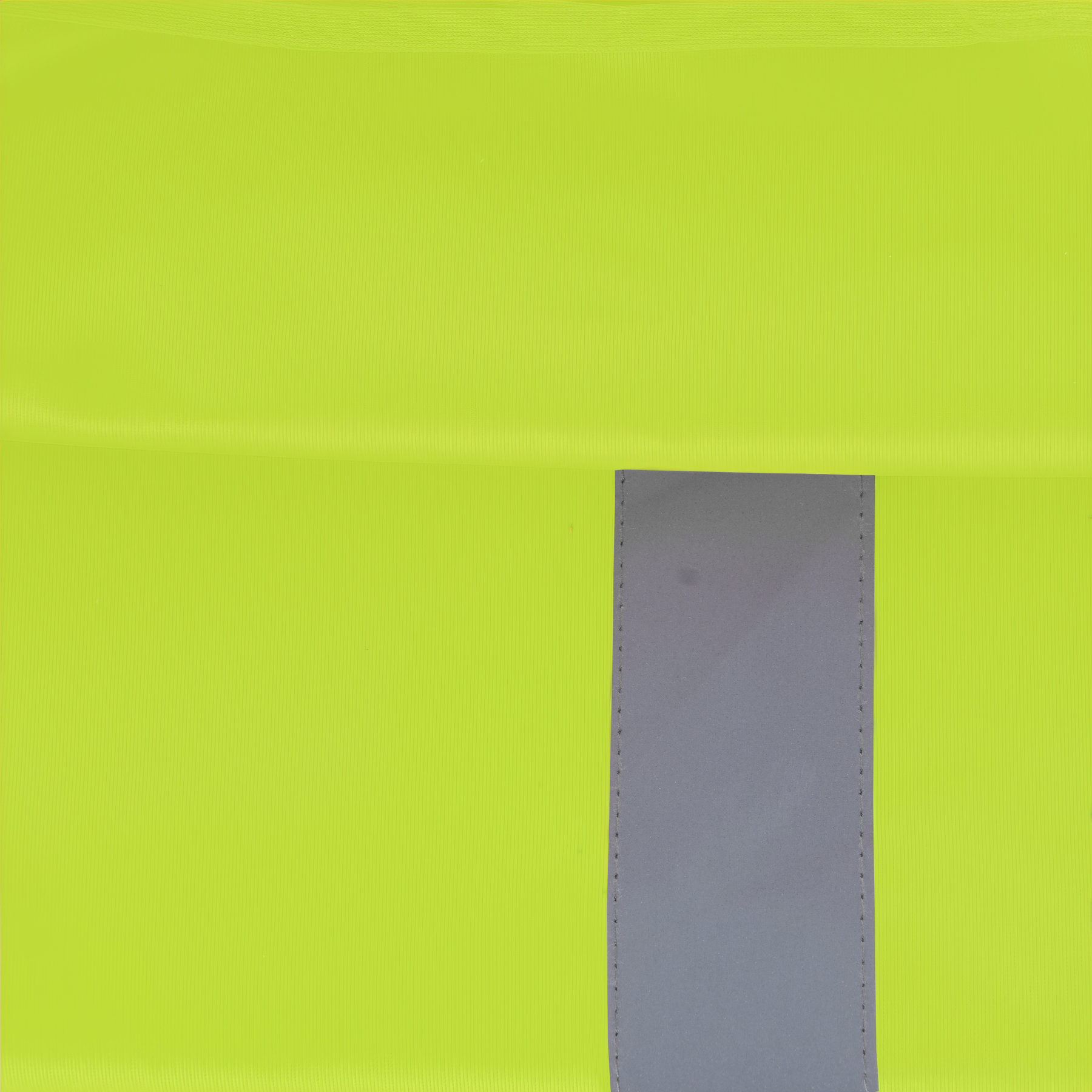 High-Visibility Vest, ANSI Class 2, Lime, L, Hook-and-Loop, Bag of 10