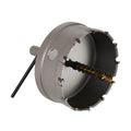 3" Carbide Hole Saw, 3/8" 3-Flat Shank, 1 pc