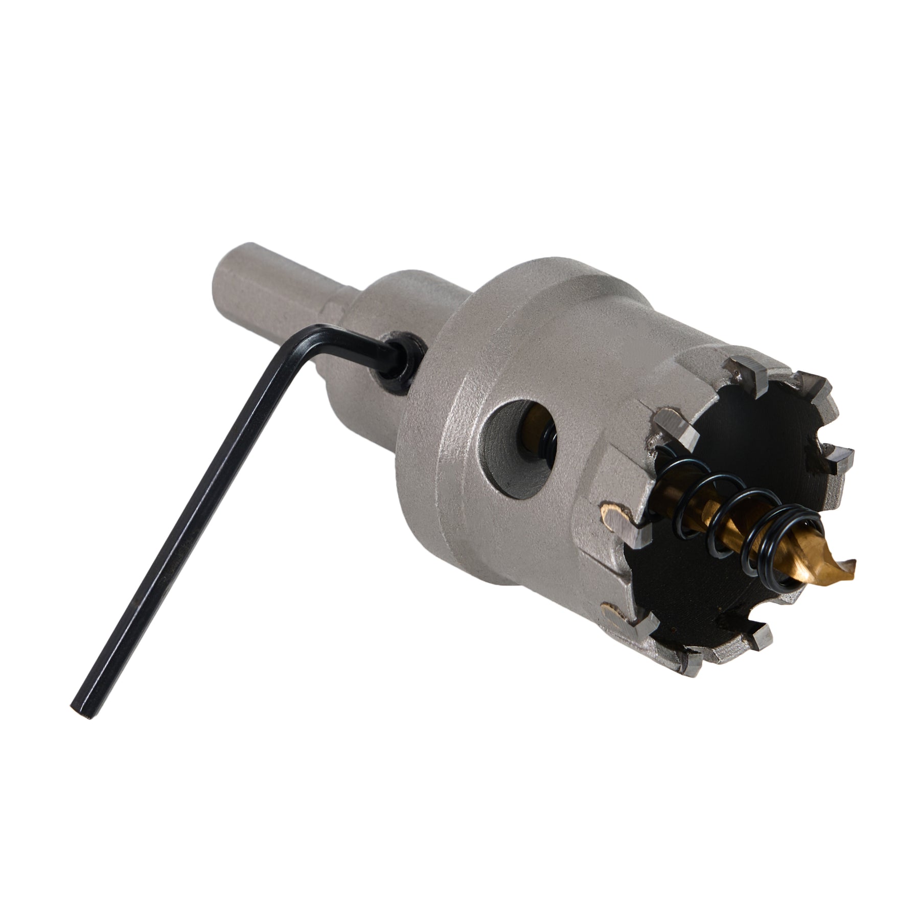 1-3/8" Carbide Hole Saw, 3/8" 3-Flat Shank, 1 pc
