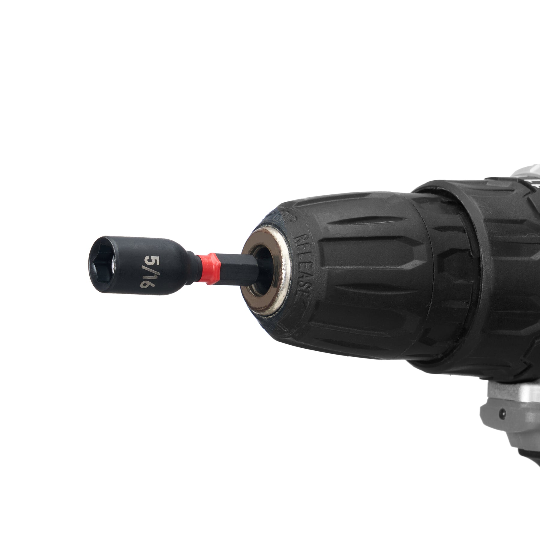 5/16 in Impact Nut Driver, 1/4 in Shank, 1-7/8 in Length, 1 pc