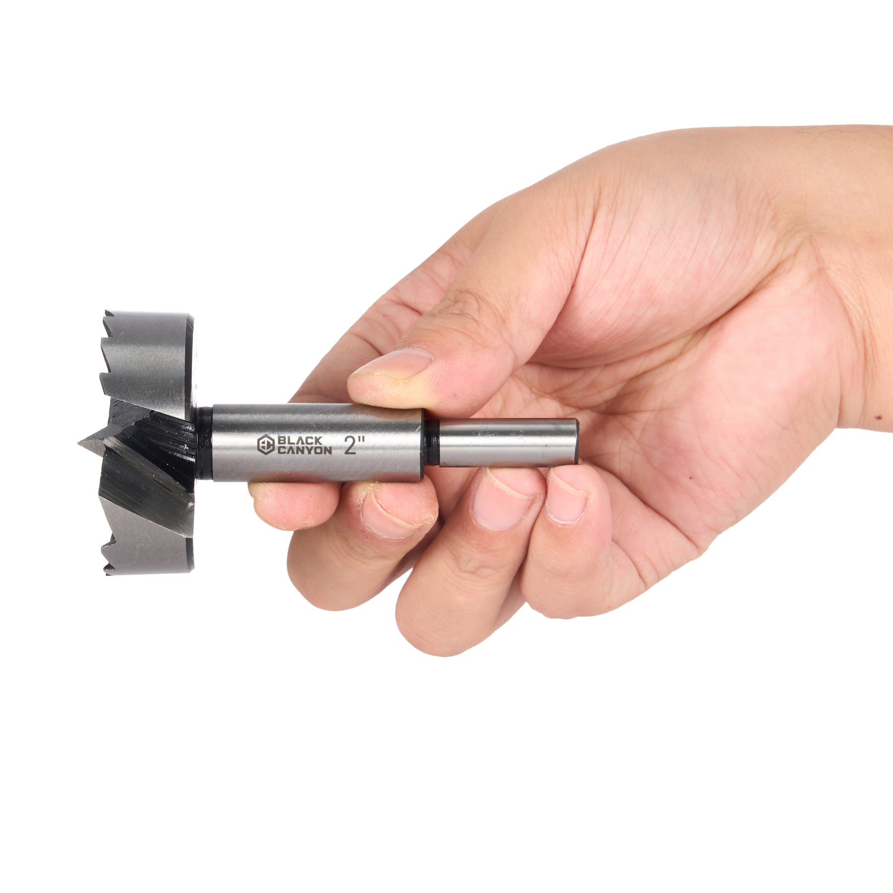2" Forstner Bit, 3/8" Straight Shank, 1 pc