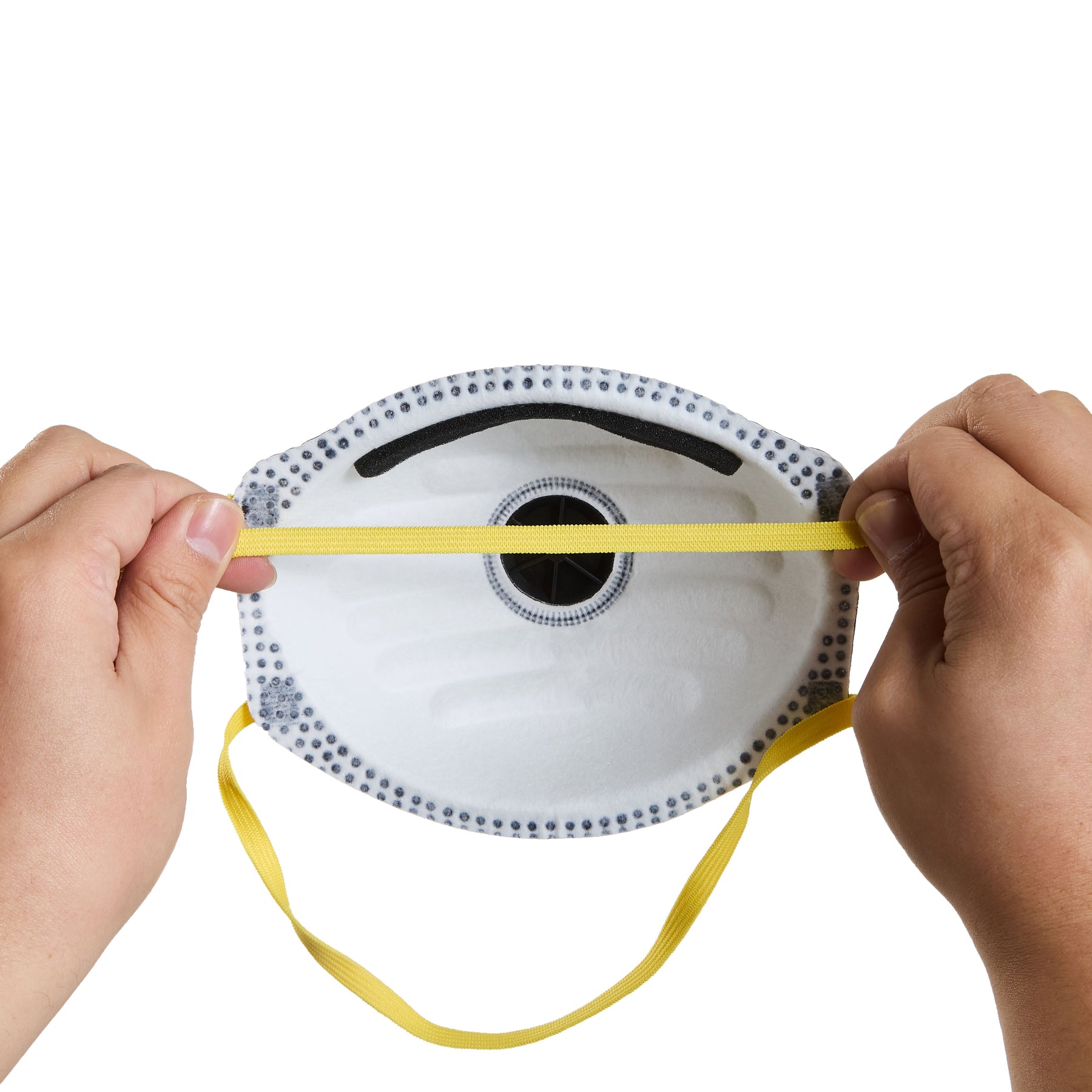 P95 Particulate Respirator with Exhalation Valve - Cup Style, Gray,