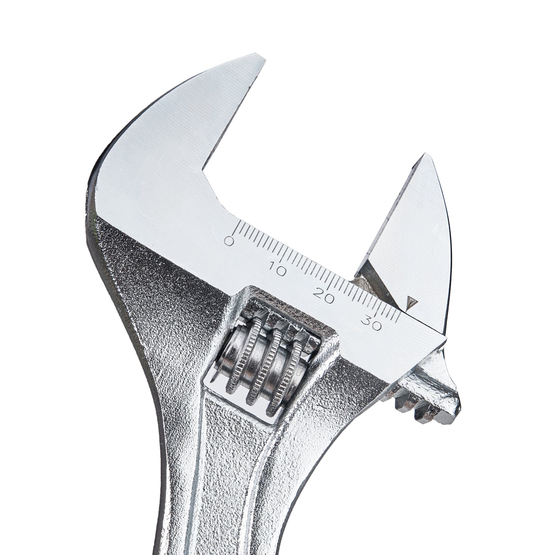 Adjustable Wrench, 12" Length, 1-5/8" Jaw Capacity