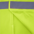 High-Visibility Vest, ANSI Class 2, Lime, 2XL, Hook-and-Loop, Bag of 10