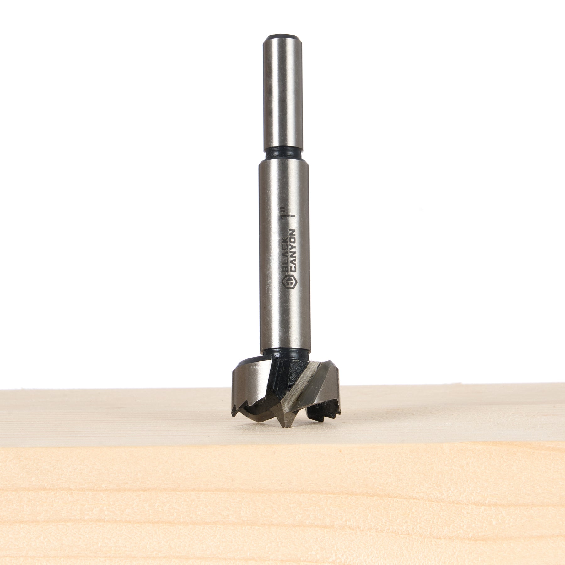 1" Forstner Bit, 3/8" Straight Shank, 1 pc