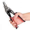 Left Cut Aviation Snips, 10 in