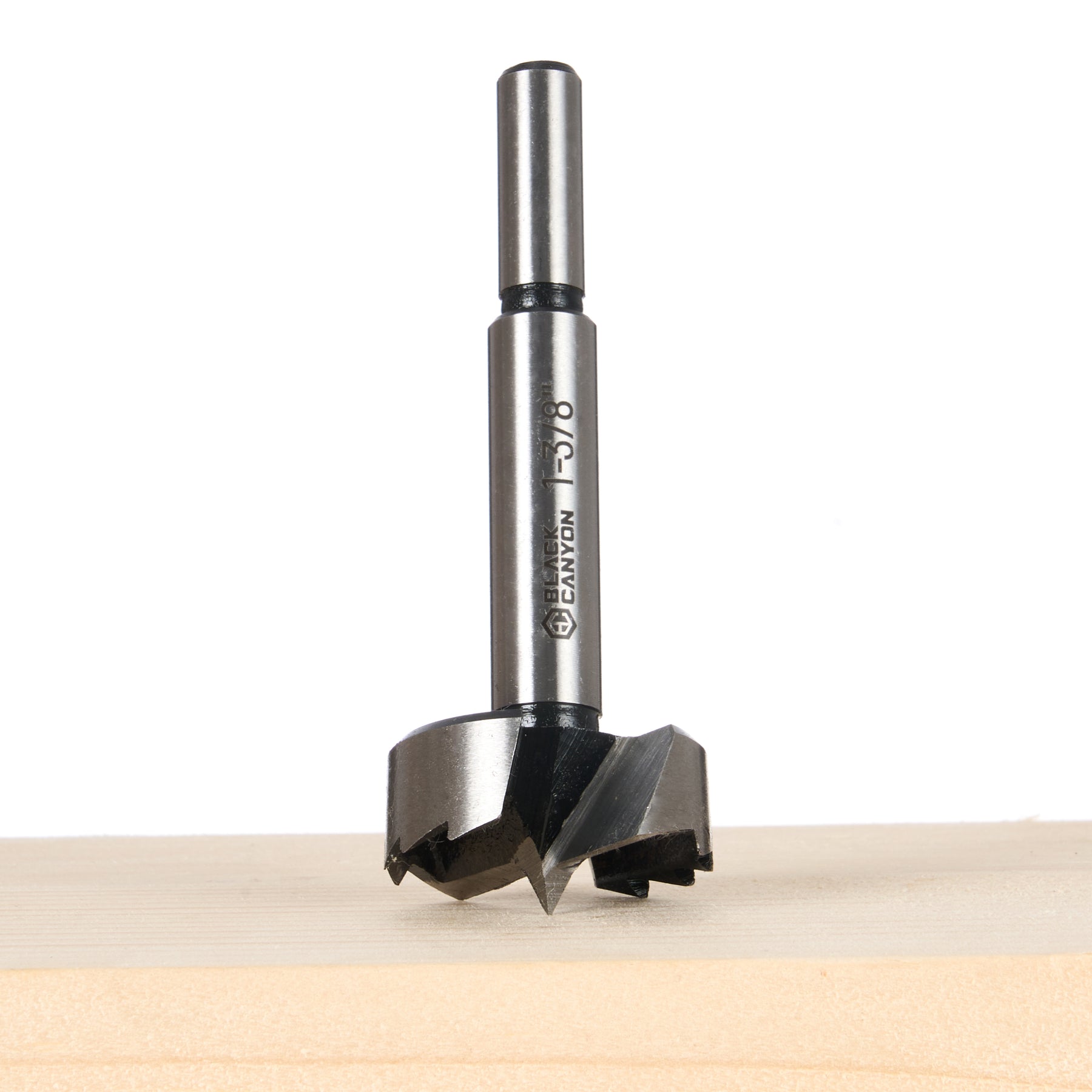 1-3/8" Forstner Bit, 3/8" Straight Shank, 1 pc