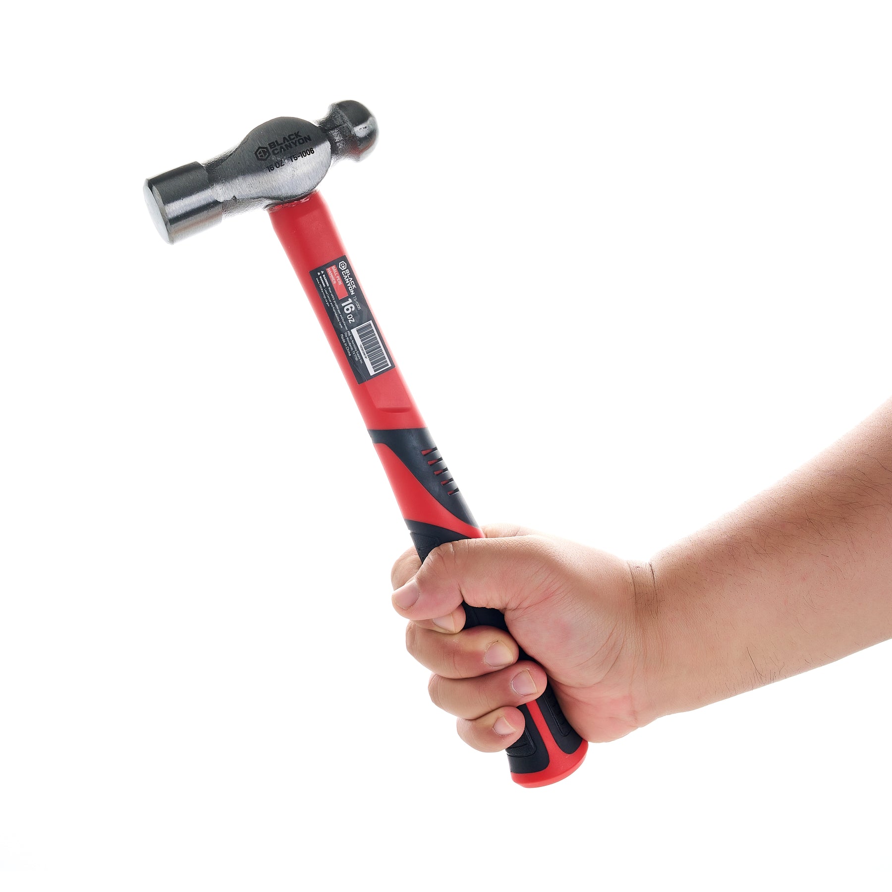 Ball-Peen Hammer, Dual-Head, 16oz