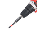 Impact Screwdriver Bits, Torx T40, 1/4" Shank, 2" Length, 15 pcs