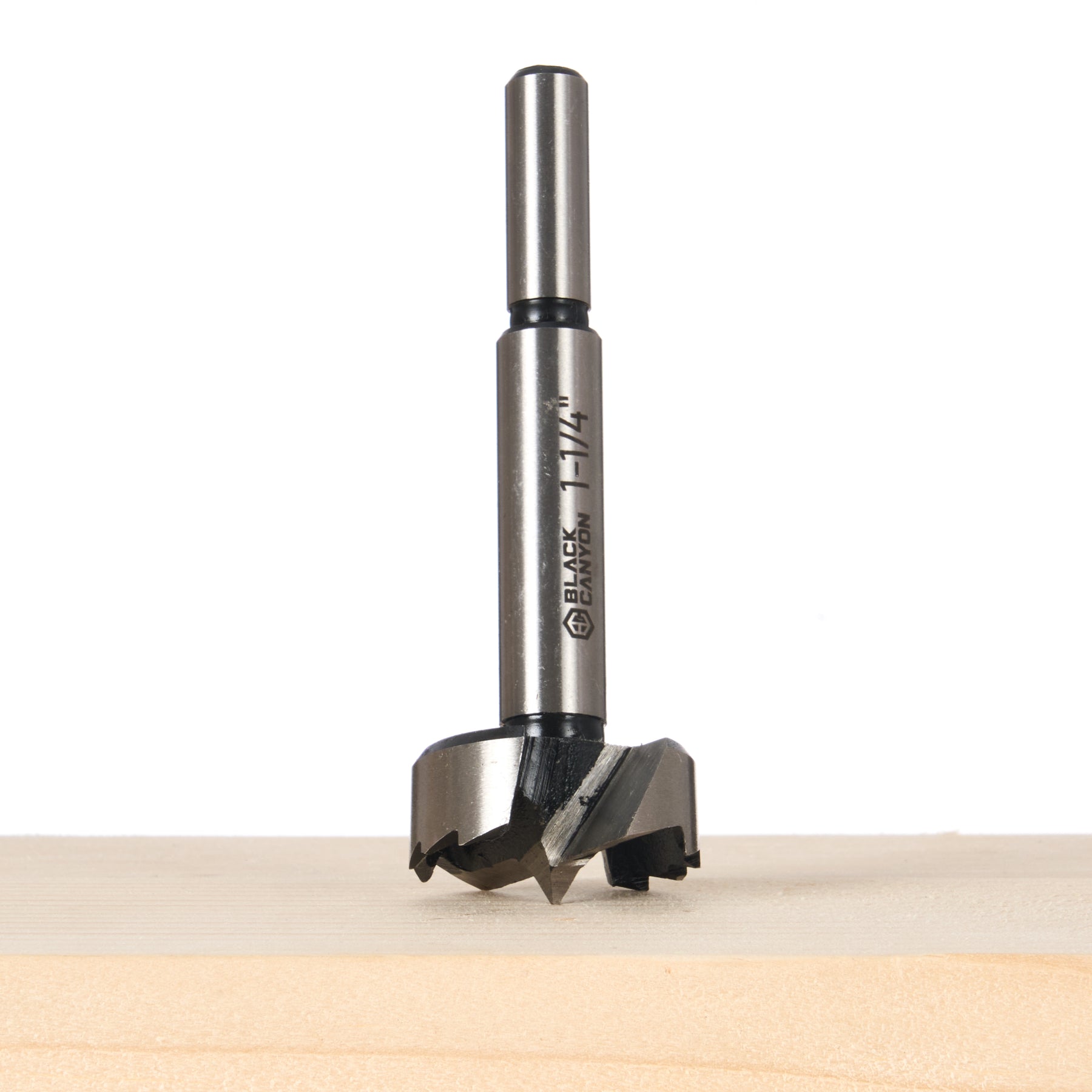 1-1/4" Forstner Bit, 3/8" Straight Shank, 1 pc