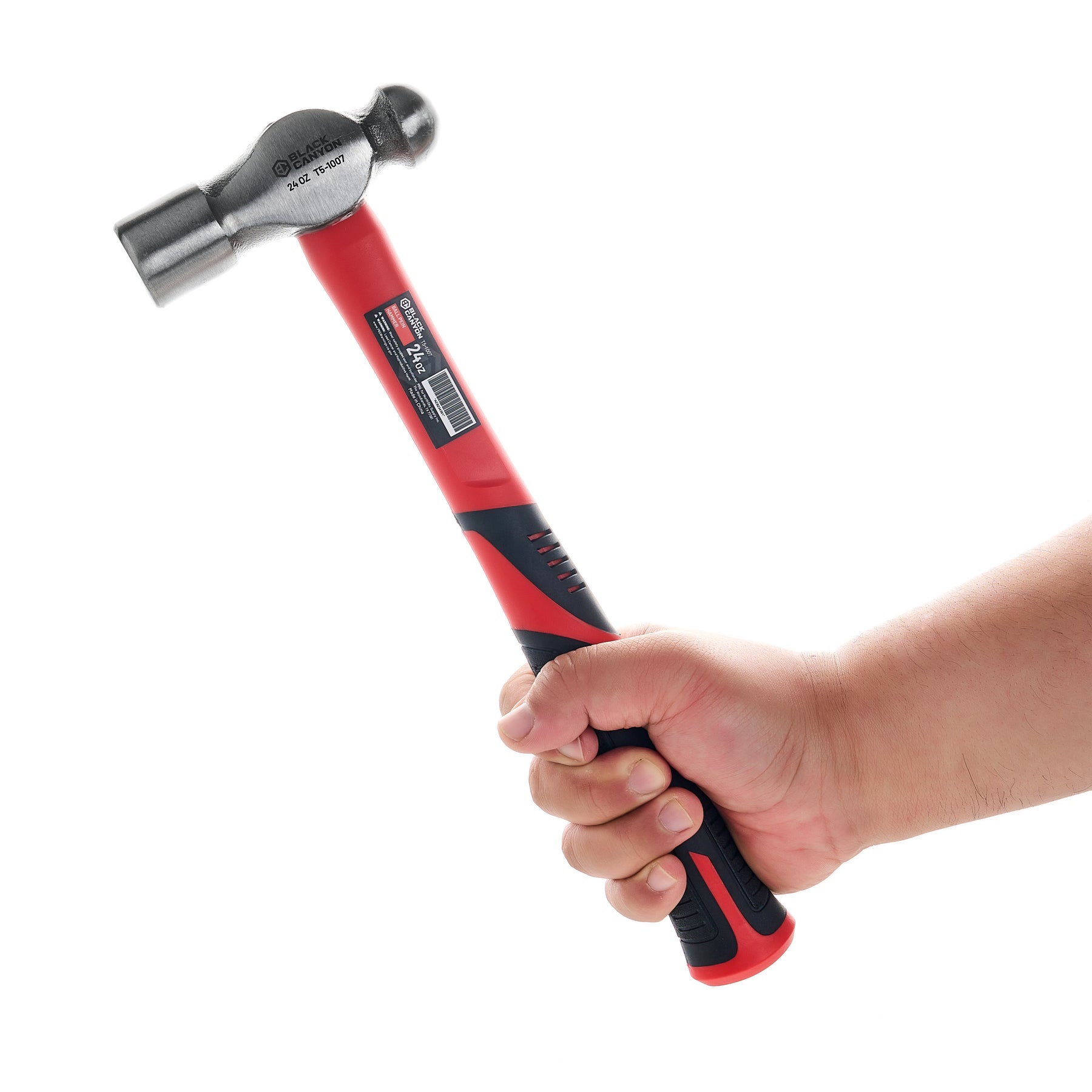 Ball-Peen Hammer, Dual-Head, 24oz