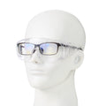 OTG Safety Glasses, Frameless, Clear, 12 pairs