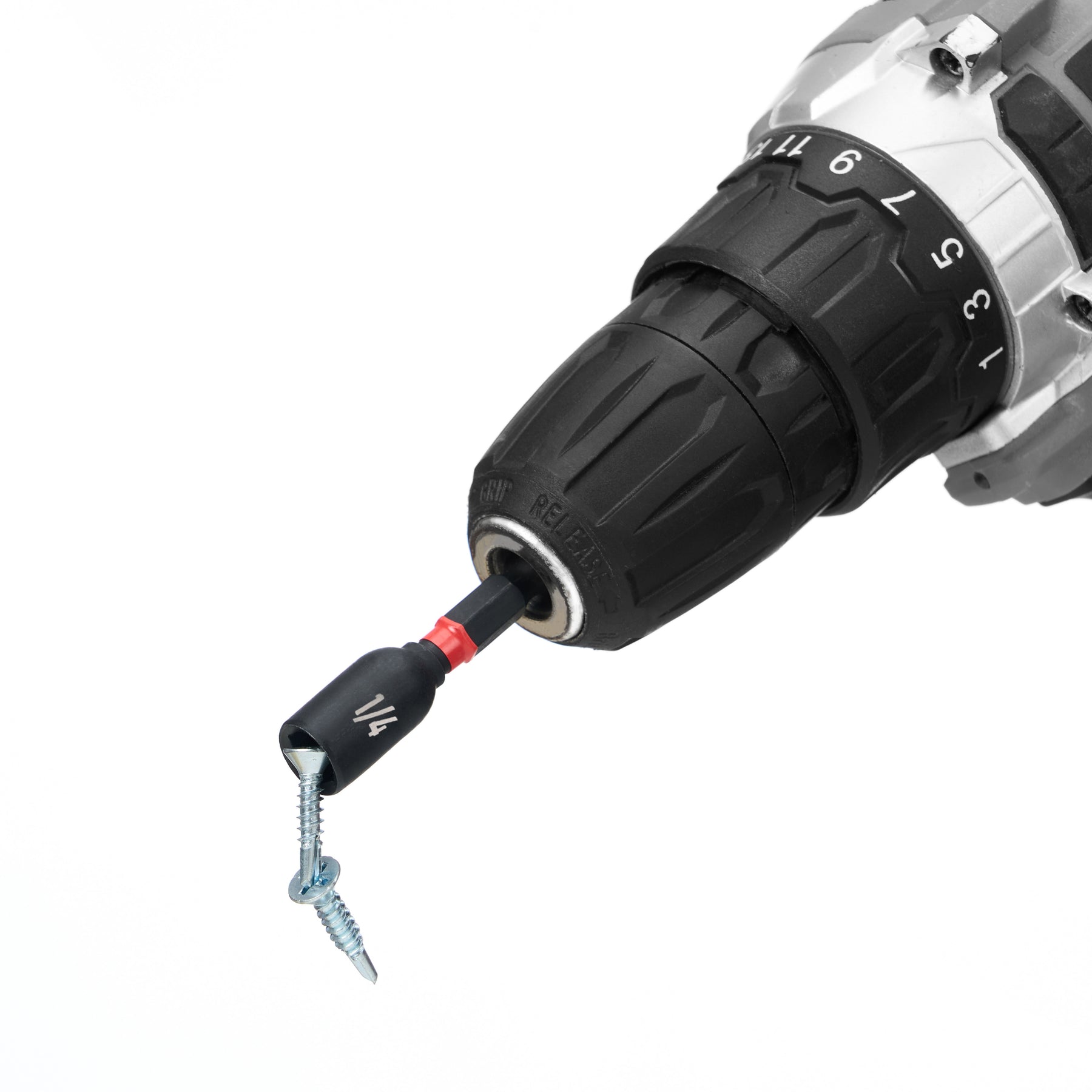 1/4 in Impact Nut Driver, 1/4 in Shank, 1-7/8 in Length, 1 pc
