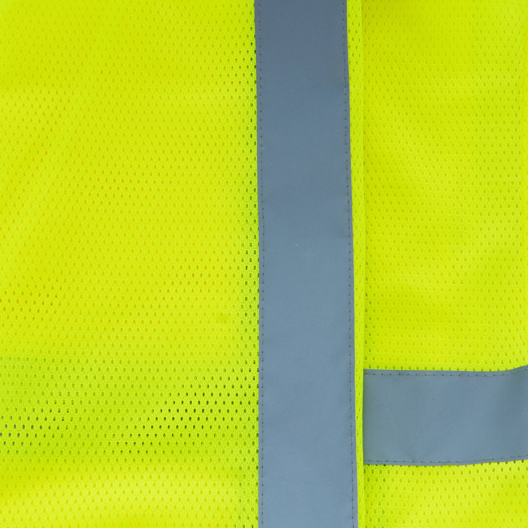 High-Visibility Vest, ANSI Class 2, Lime, L, Zipper, Bag of 10
