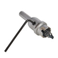 3/4 in Carbide Hole Cutter, 3/8 in 3-Flat Shank, 1 pc