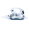 OTG Safety Goggles, Anti-Scratch, Anti-Fog, Clear Lens, 1 pair