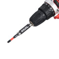 Impact Screwdriver Bits, Phillips PH3, 1/4" Shank, 2" Length, 15 pcs