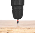 Impact Screwdriver Bits, Phillips PH1, 1/4" Shank, 1" Length, 25 pcs