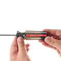 Slotted Screwdriver, 1/4-inch Tip, 4-inch Shank, Hard Handle