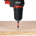 Impact Screwdriver Bits, Phillips PH1, 1/4" Shank, 2" Length, 15 pcs