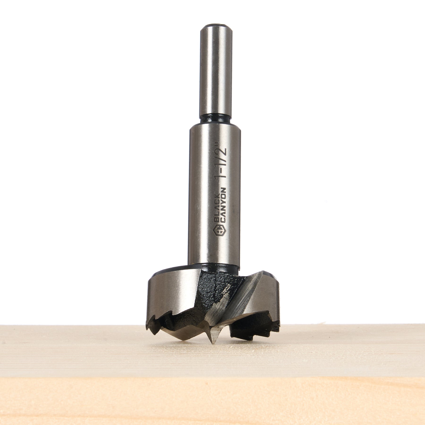 1-1/2" Forstner Bit, 3/8" Straight Shank, 1 pc