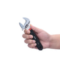 Adjustable Wrench w/ Comfort Grip, 6" Length, 15/16" Jaw Capacity