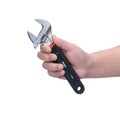 Adjustable Wrench w/ Comfort Grip, 8" Length, 1-3/16" Jaw Capacity