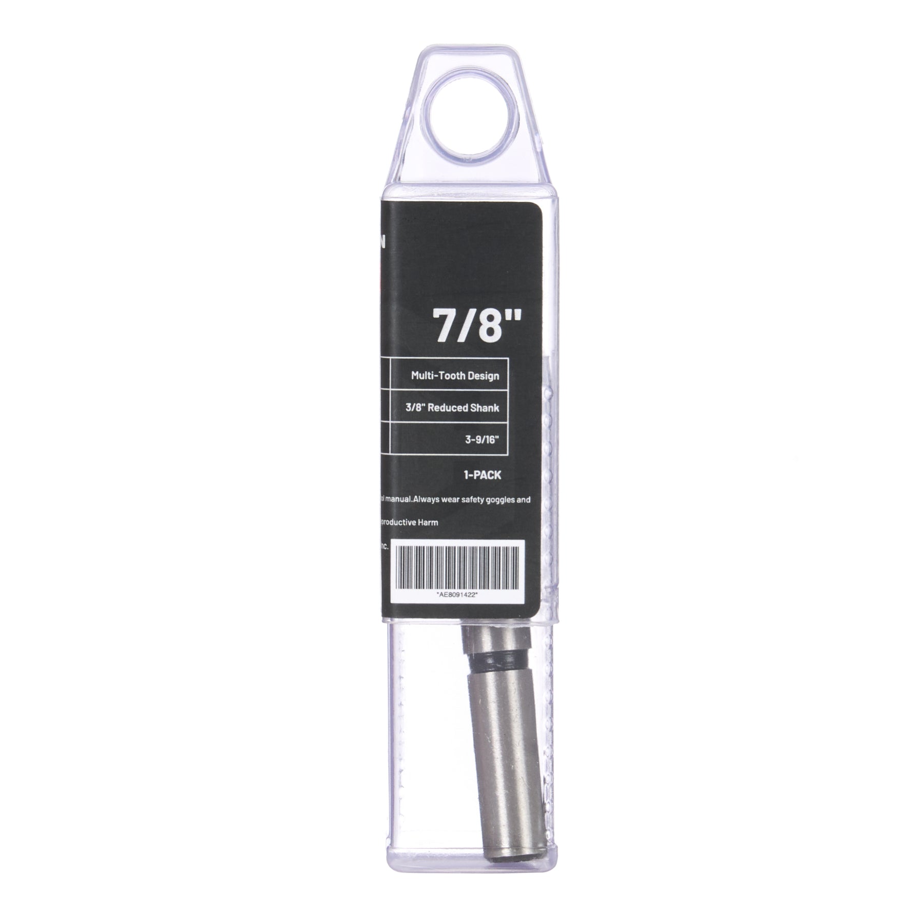7/8" Forstner Bit, 3/8" Straight Shank, 1 pc