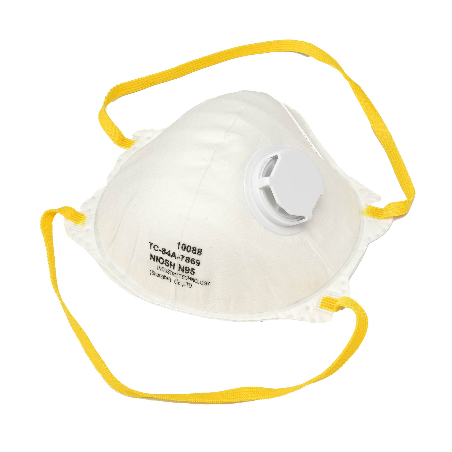 P95 Respirator w/ Exhalation Valve, Gray, 20-Pack