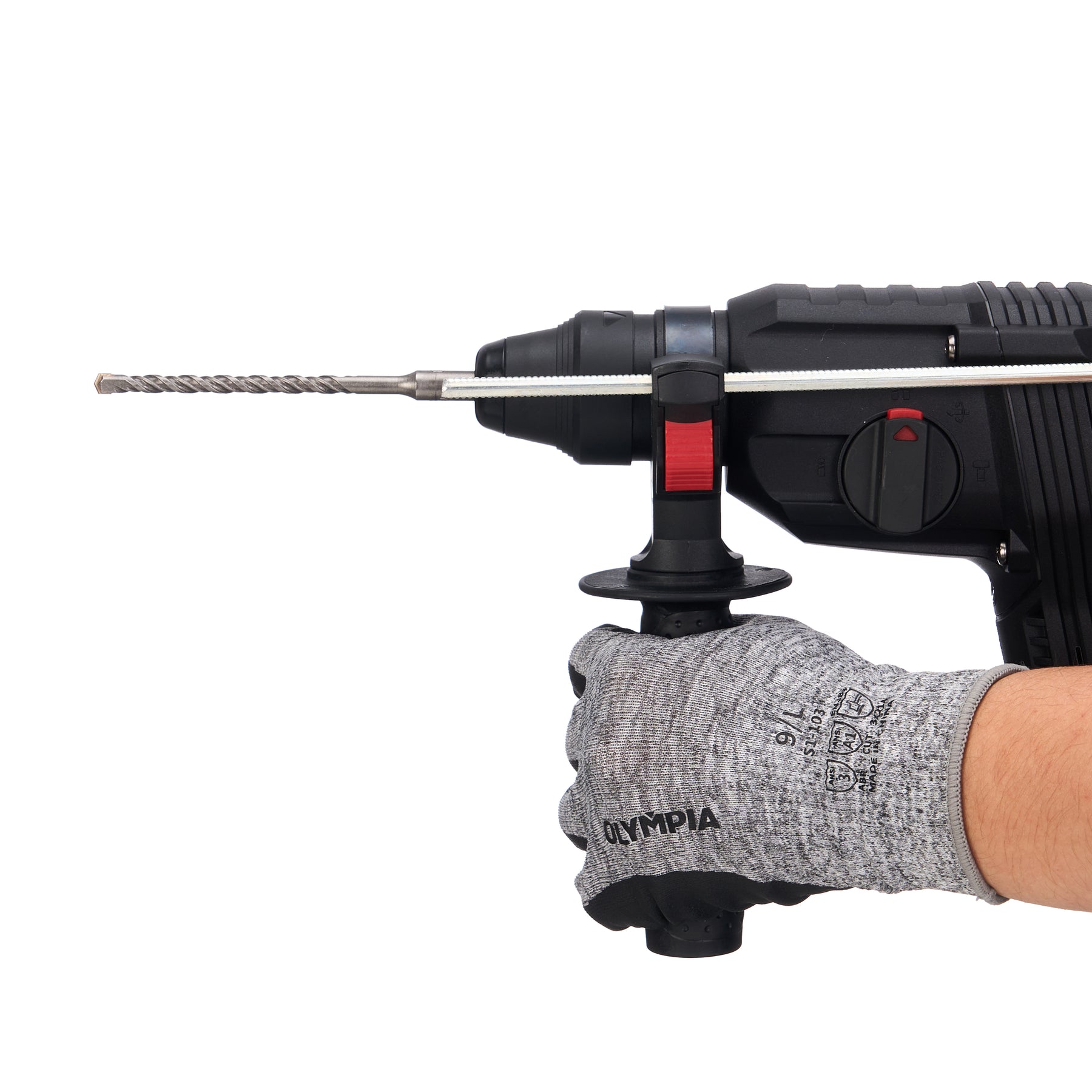 Rotary Hammer Drill Bit, Concrete, 1/4 in x 6 in SDS-Plus, 1 pc
