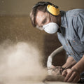 Disposable Nuisance Dust Mask, Single Use, White, 50 count