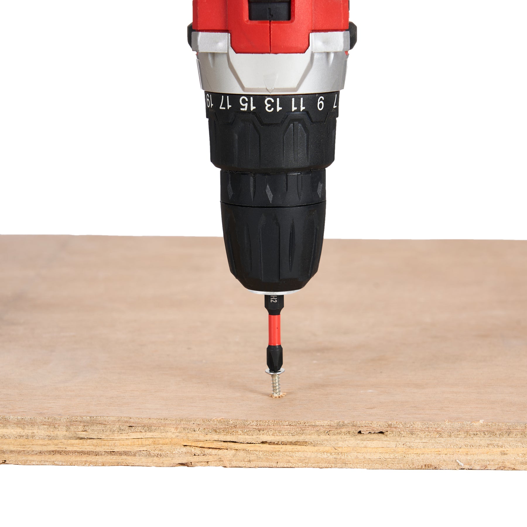 Impact Screwdriver Bits, Phillips PH2, 1/4" Shank, 2" Length, 15 pcs