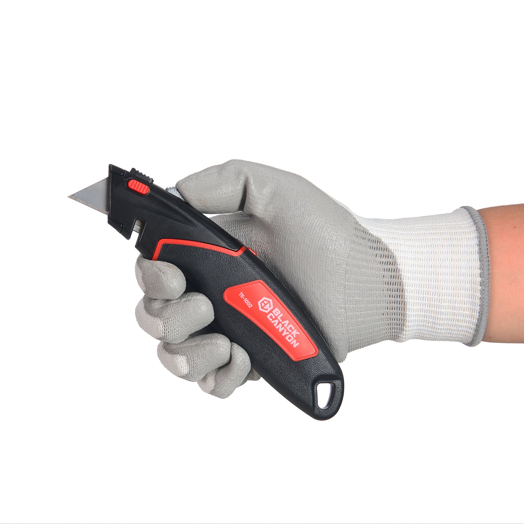 Cut-Resistant Gloves, L/9, Sandy, White/Gray, Cut Level A2, 12 Pairs