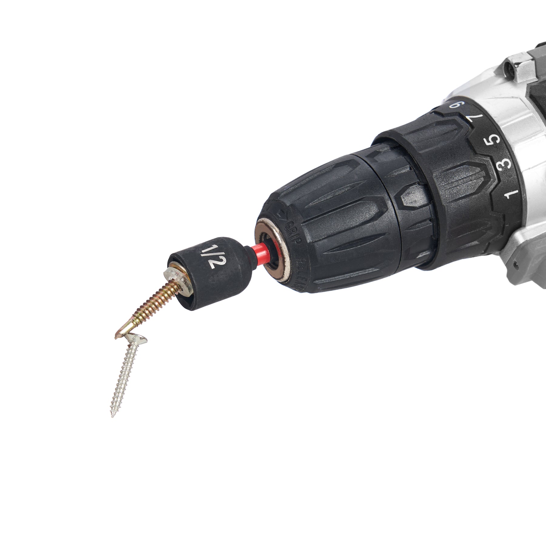 1/2 in Impact Nut Driver, 1/4 in Shank, 1-7/8 in Length, 1 pc