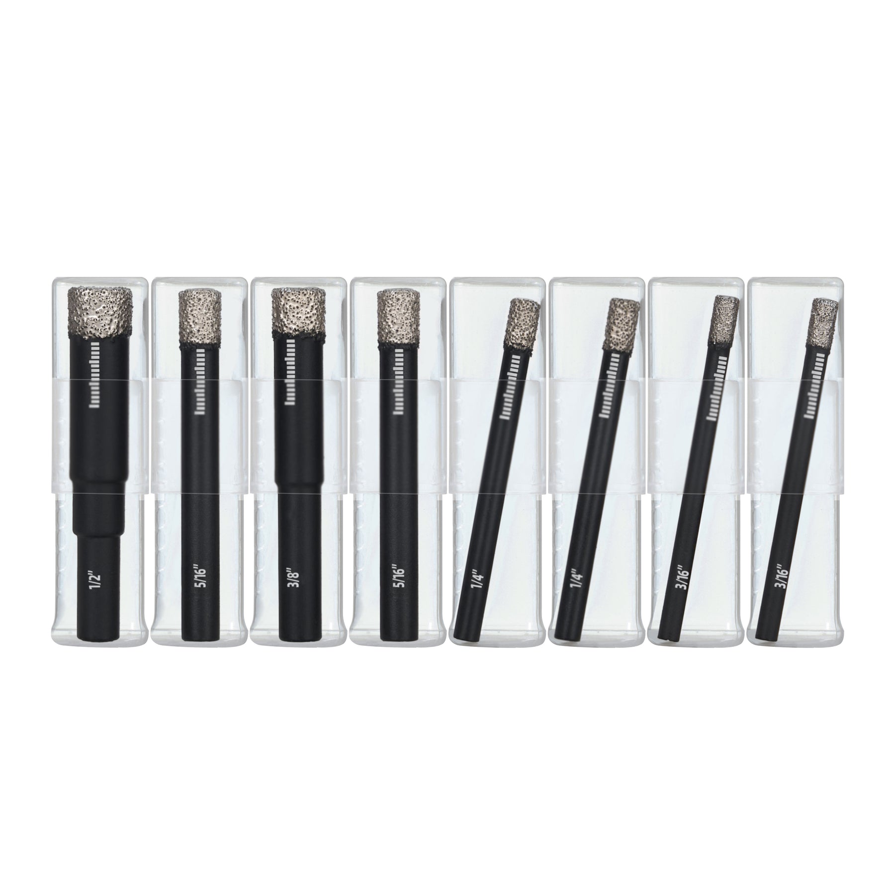 Diamond Core Bit Set, 8 pcs