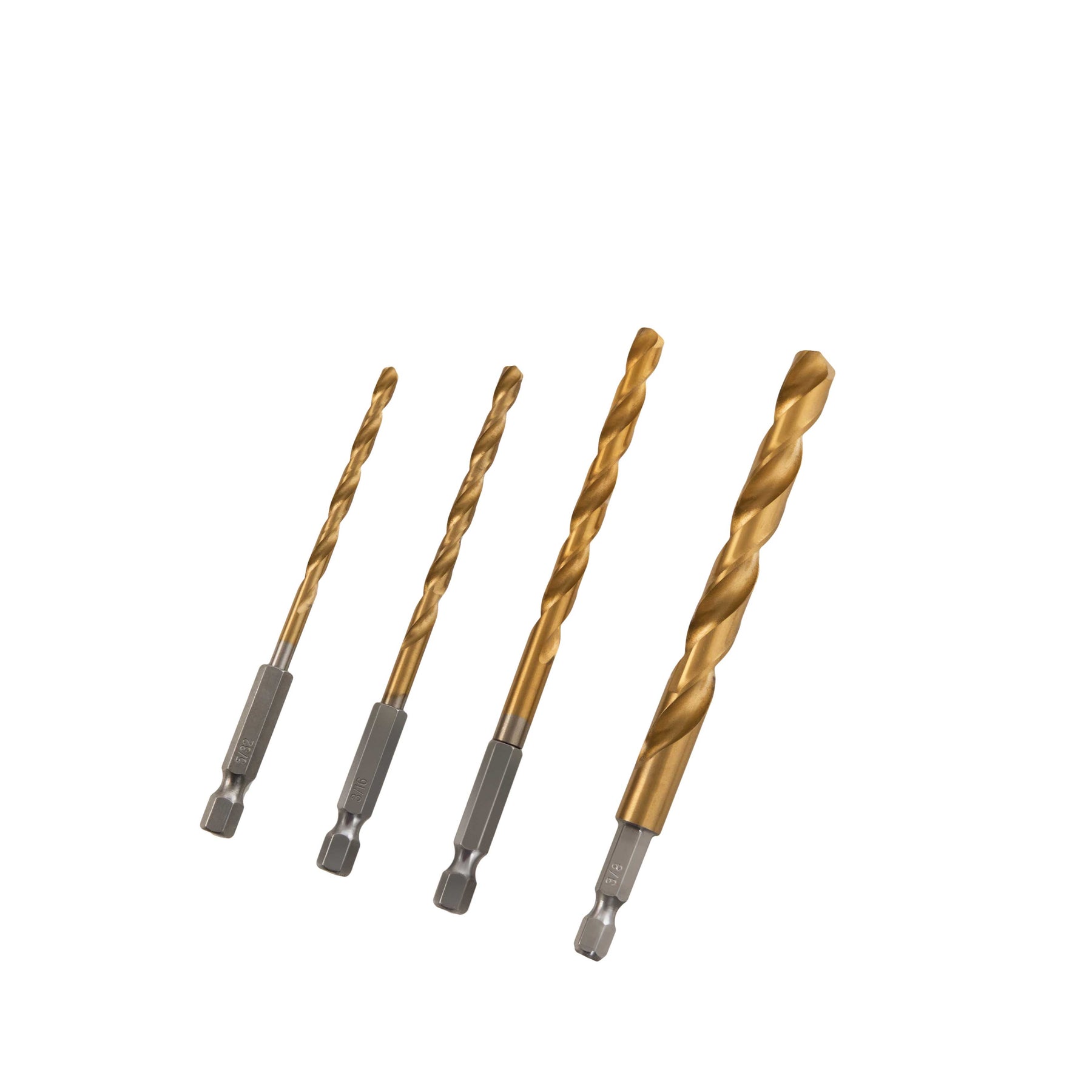 15-Piece HSS Twist Drill Bit Set