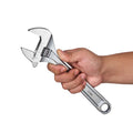 Adjustable Wrench, 10" Length, 1-3/8" Jaw Capacity