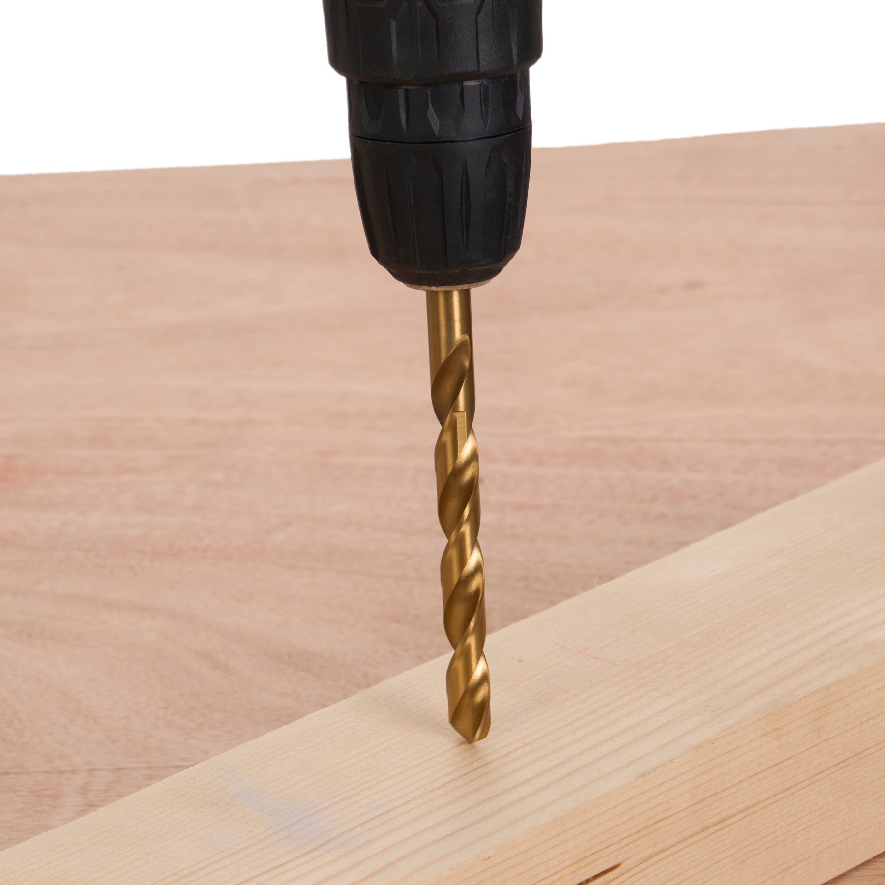 15-Piece HSS Twist Drill Bit Set