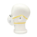 Disposable Bouffant Cap - Flat Style, Blue Thermoplastic, 21" Diameter, ANSI N Standards, Prop65 Warning, Pkg of 1000 PCS-1