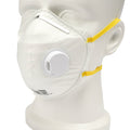 Disposable Bouffant Cap - Flat Style, Blue Thermoplastic, 21" Diameter, ANSI N Standards, Prop65 Warning, Pkg of 1000 PCS-1