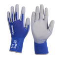 Disposable Bouffant Cap - Flat Style, Blue Thermoplastic, 21" Diameter, ANSI N Standards, Prop65 Warning, Pkg of 1000 PCS-1