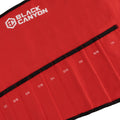 15 Tool SAE Wrench Pouch, Red