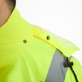 High-Visibility Rainsuit, ANSI Class 3, Lime, 2XL/3XL, Pkg of 1 Set