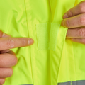 High-Visibility Rainsuit, ANSI Class 3, Lime, 2XL/3XL, Pkg of 1 Set